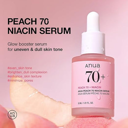 Anua Peach 77 Niacinamide Essence – Brightening & Hydrating Serum