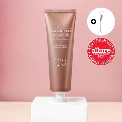 T3 Collagen Glow Mask – Achieve Radiant, Youthful Skin